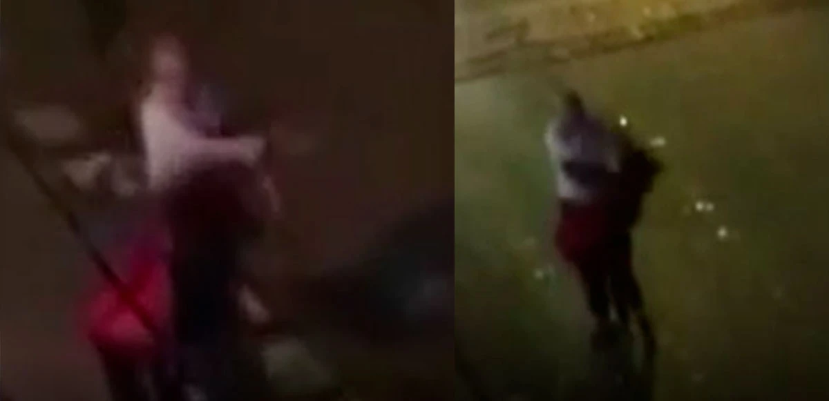 İstanbul'un göbeğinde kadına şiddet: Herkes seyirci kaldı