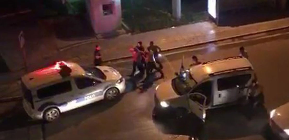 Alkollü şahıslar bekçilere ateş açtı