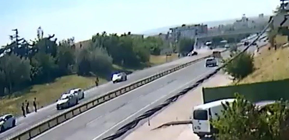 Büyükçekmece’deki feci kaza kamerada