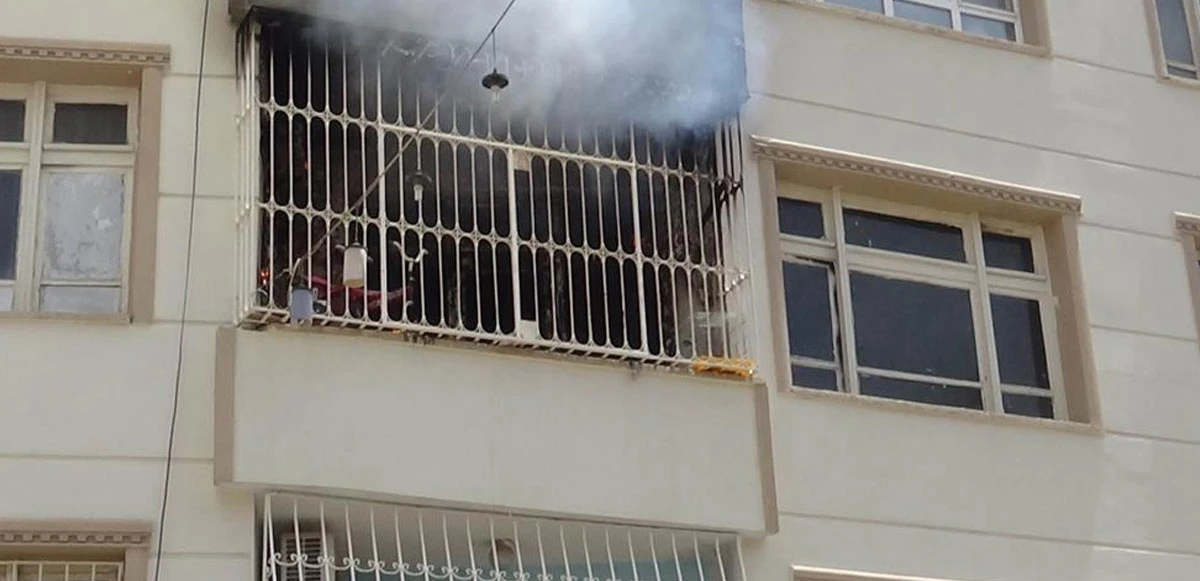Kilis'te iki çocuk diri diri yanarak öldü! O anlar kamerada