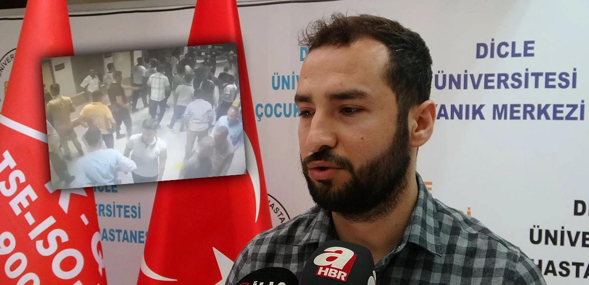 Diyarbakır'da hasta yakınları doktora saldırdı