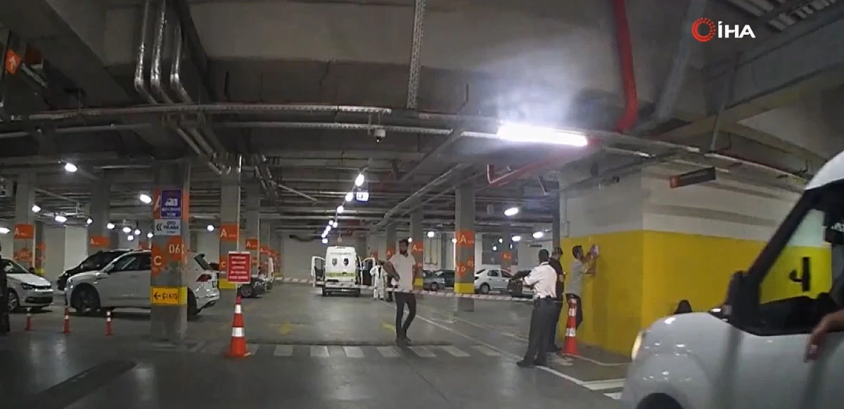 Hastane otoparkında ceset bulundu