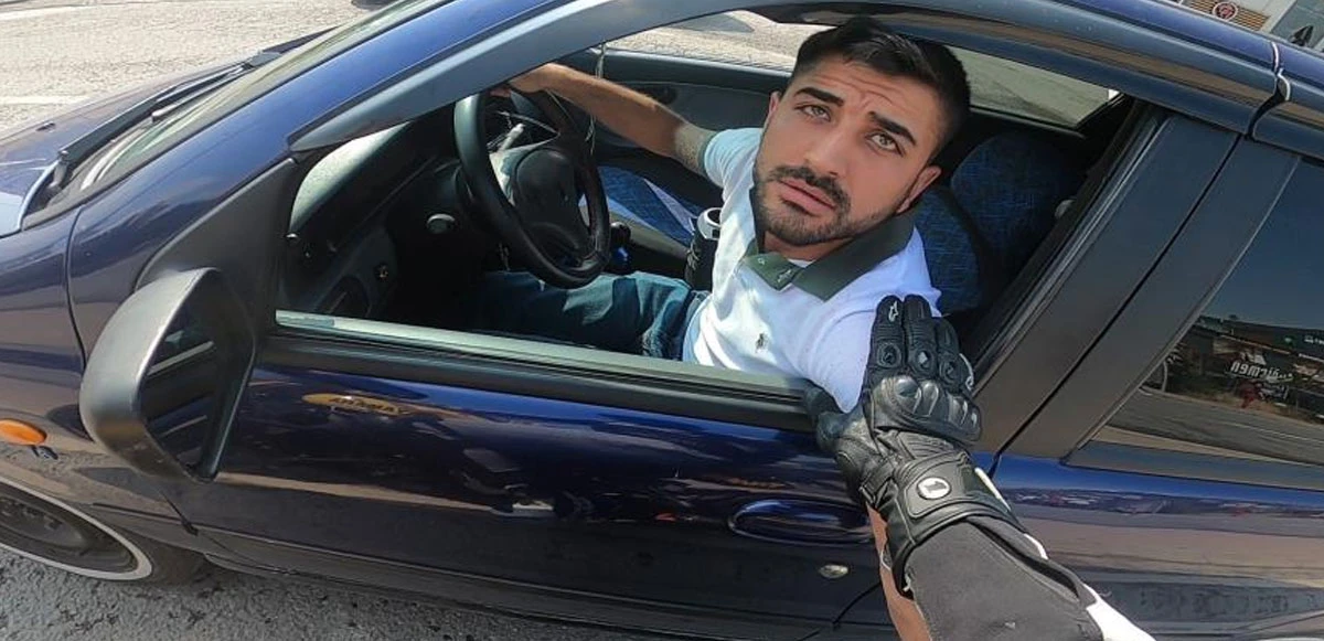Kavgadan dostluğa… Kazadan kıl payı kurtulup tartıştılar, sonunda tatlıya bağladılar