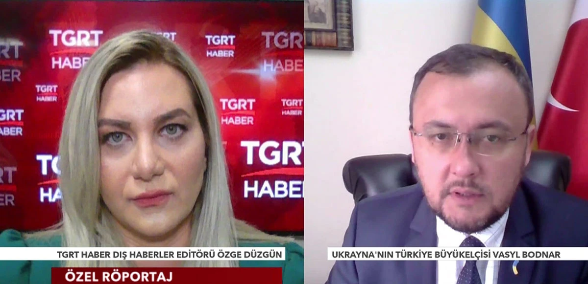 Ukrayna’nın Türkiye Büyükelçisi Vasyl Bodnar'dan TGRT Haber'e özel açıklamalar