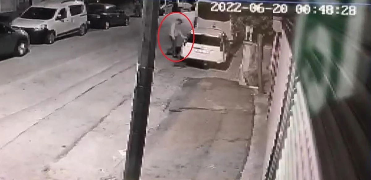 Üşengeç hırsızın şansı ayağına geldi