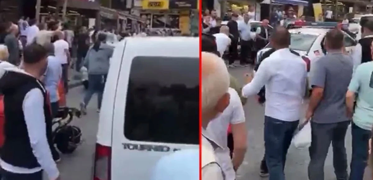 Erkek çocuğa taciz iddiasına meydan dayağı! Linç edilecekti, polis kurtardı