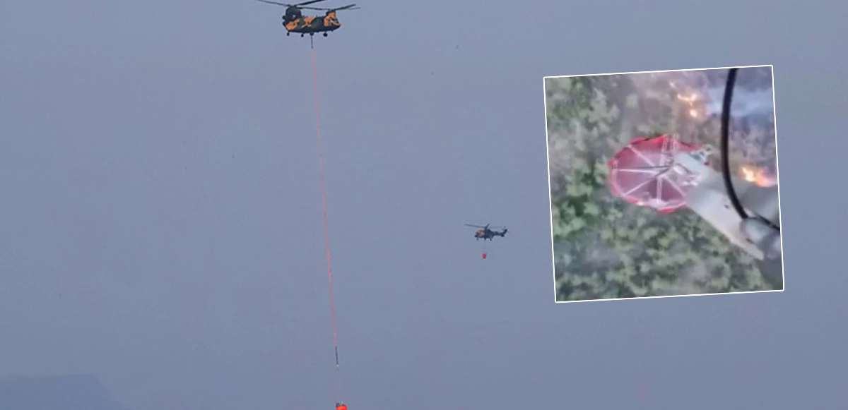Helikopterler 201 sorti gerçekleştirdi