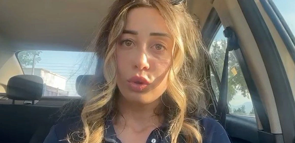 Trafikte sıkıştırılan kadının panik anları: İmdat çığlığıyla kurtuldu