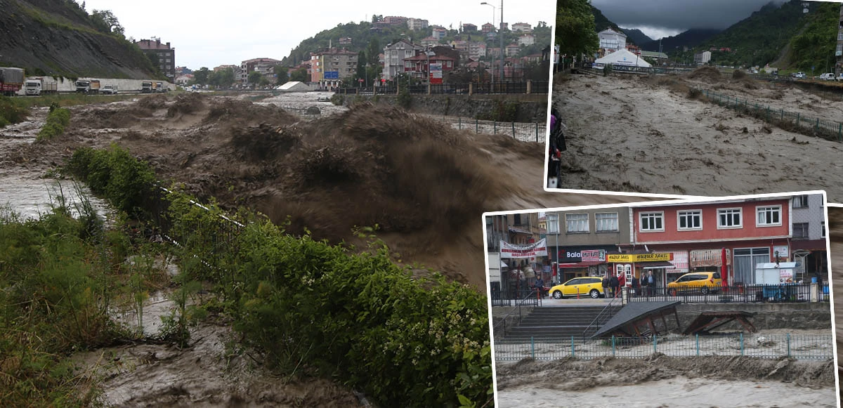 Kastamonu sele teslim! Hoparlörlerden anons geçildi: Çay kenarına yaklaşmayın