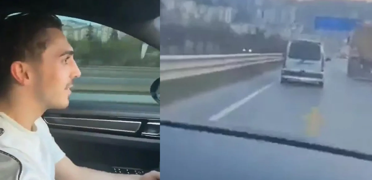 Abdülkadir Ömür'den trafikte makas çalımı! Büyük tepki çekti