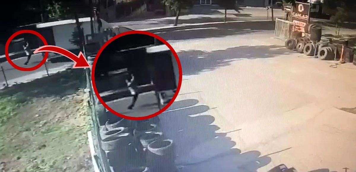‘Önde yer yok’ deyip kasaya bindirdi, sonrası korkunç! Kamyonetten düştüğü anlar kamerada