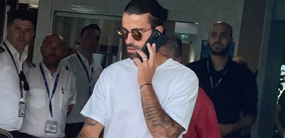 Galatasaray'ın transfer ettiği Sergio Oliveira İstanbul'da