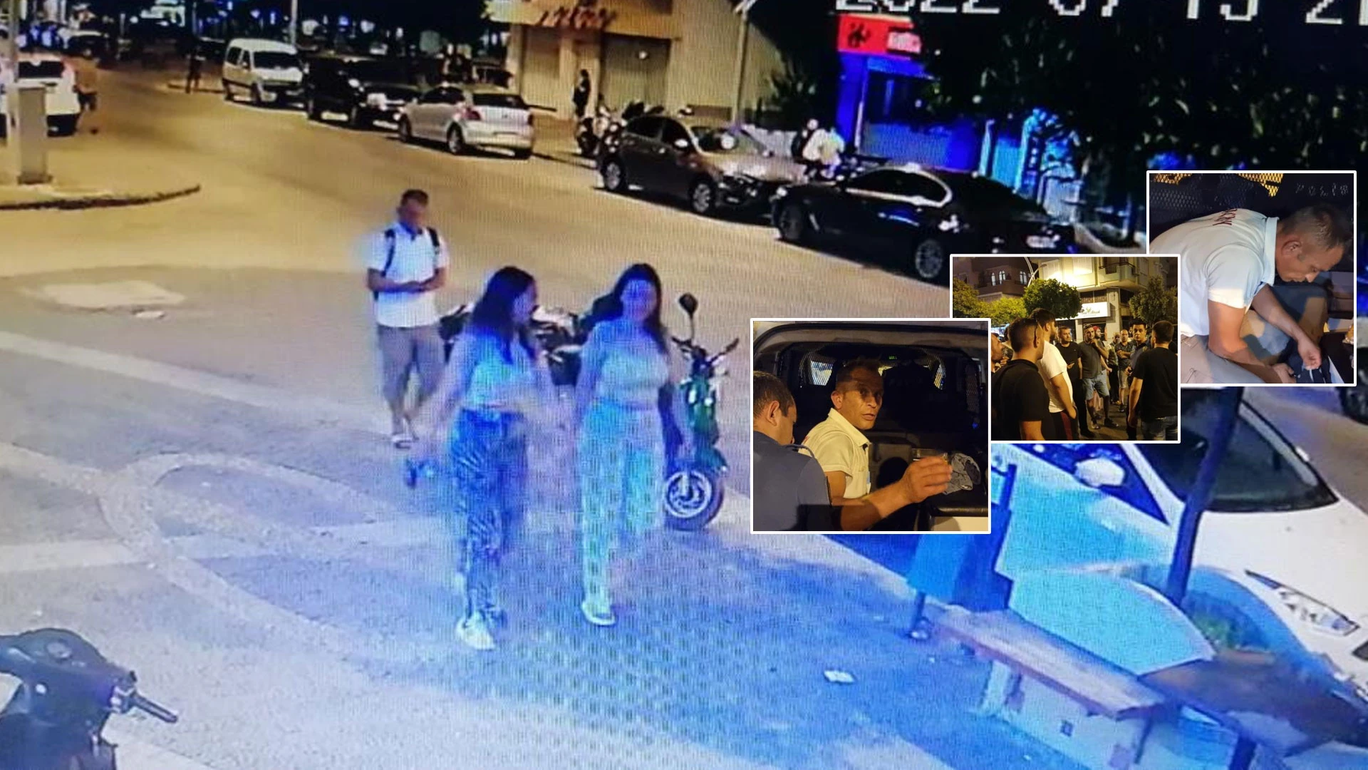 Genç kızların tacizcisine vatandaştan meydan dayağı! Serbest bırakıldı
