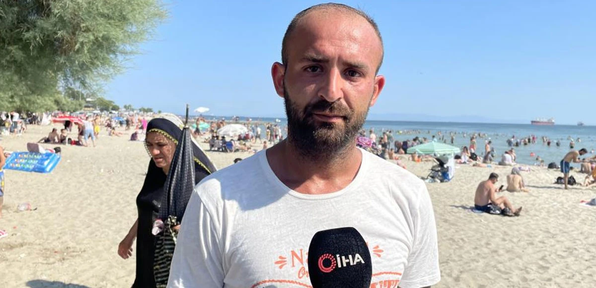 Boğulma vakasına müdahale eden cankurtarana döner bıçağı sapladı