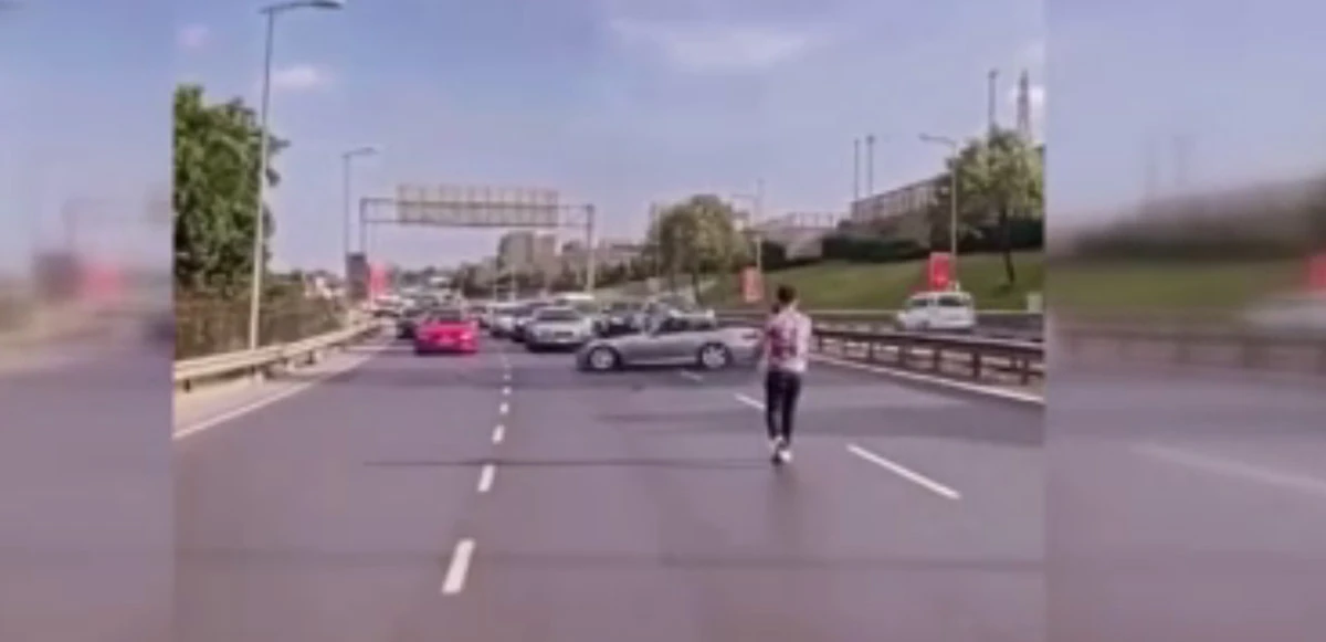 Düğün konvoyunda drift yapan maganda cezadan kaçamadı