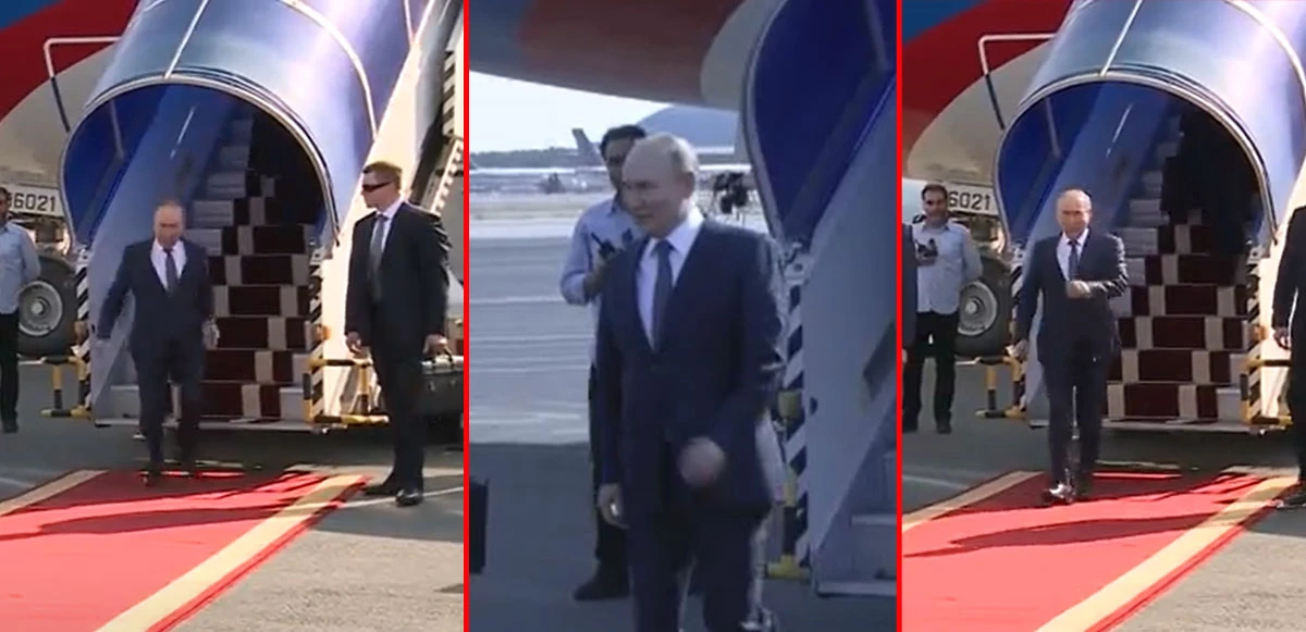 Putin'in yürüyüşü dünya basınında gündem oldu