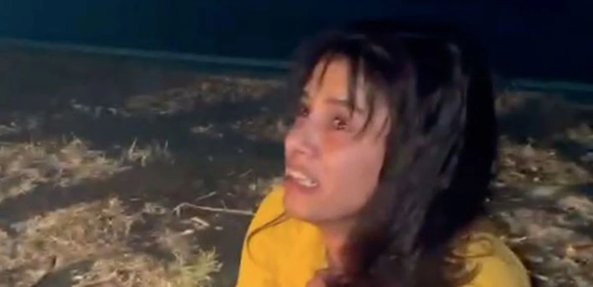 Yeşil ışıkta geçerken kaza yaptı! Diz çöküp ağlamaya başladı