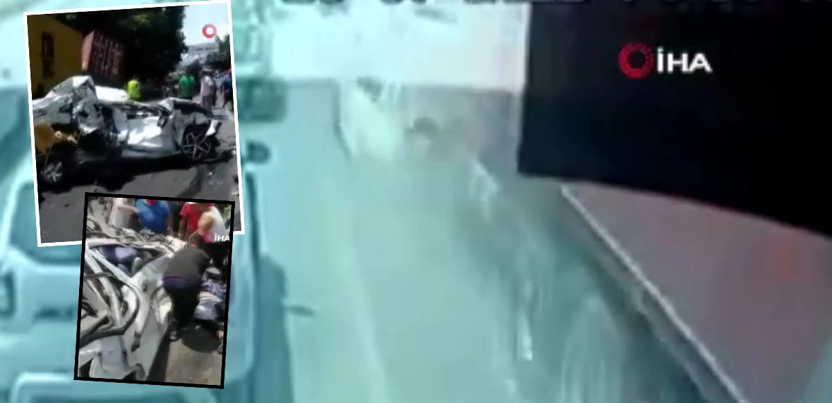 Son hız geldi, duramadı! Meksika’da tır 8 aracı biçti: 1 ölü, 7 yaralı