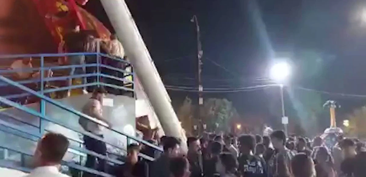 Irak’ta lunaparkta gondol faciası!
