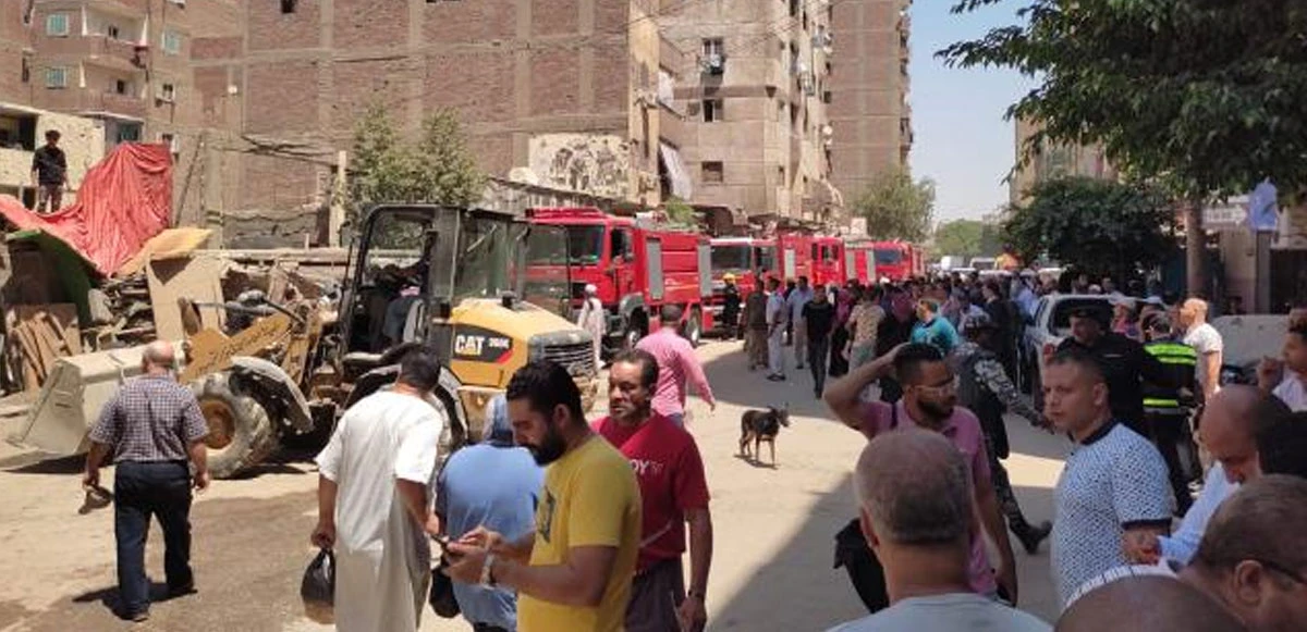 Mısır'da kilisede yangın faciası