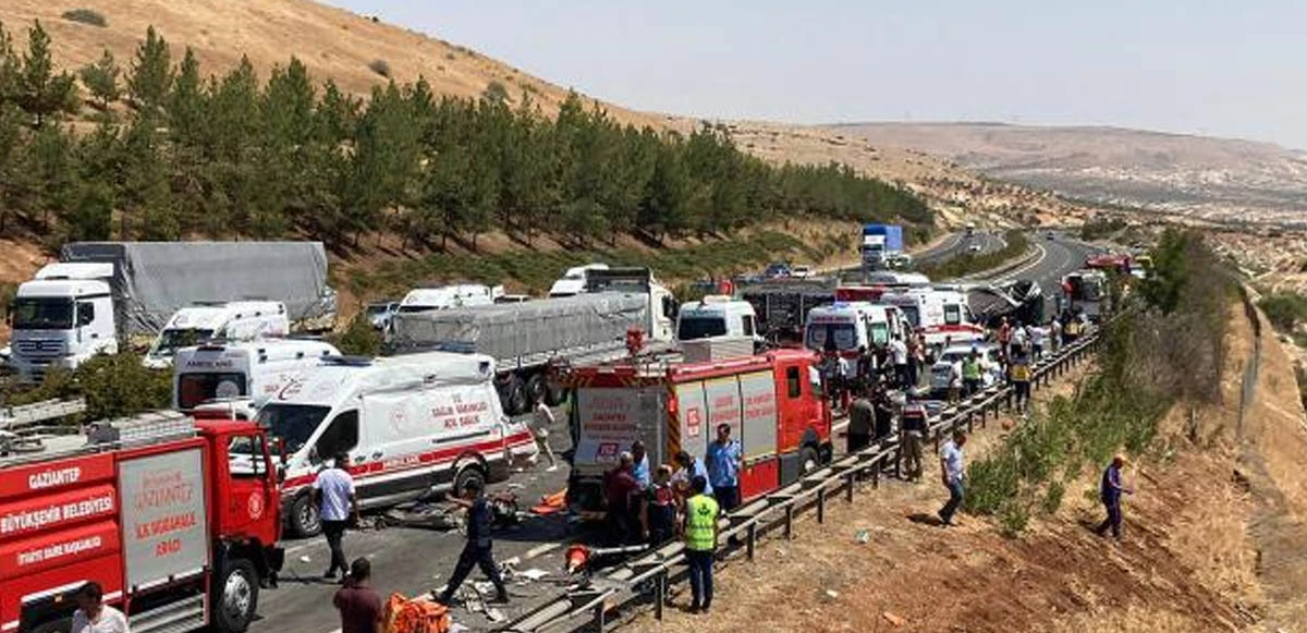 Gaziantep'teki faciadan dakikalar öncesine ait görüntüler ortaya çıktı