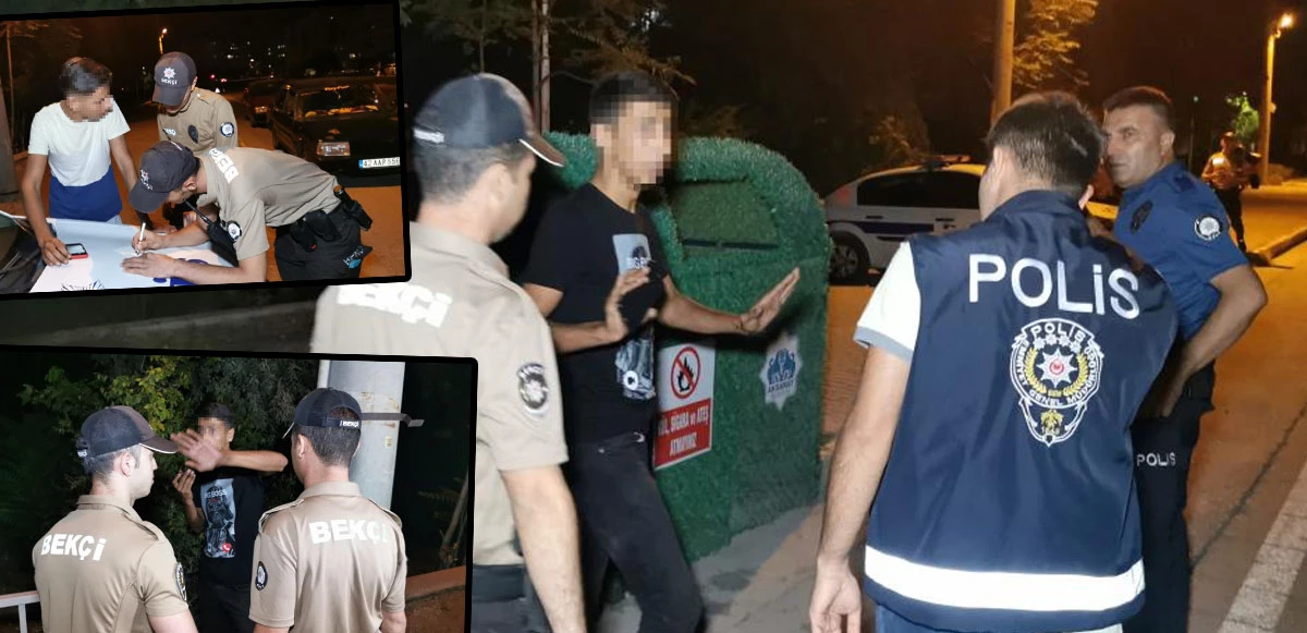 Devletin polisini dövdürmek için adam çağırdı