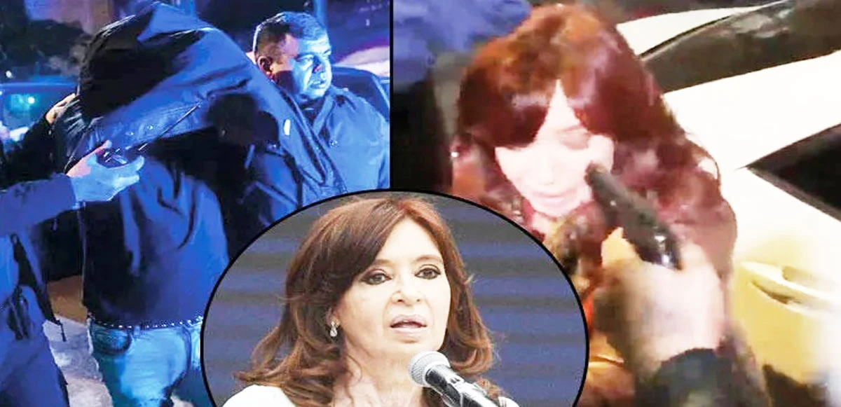 Arjantin’de şok suikast girişimi! Silah tutukluk yapınca kıl payı kurtuldu