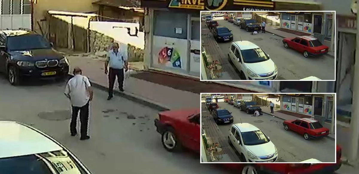 Karaman'da dehşete düşüren görüntüler! Silahla vurdu, başında sigara içerek polisi bekledi