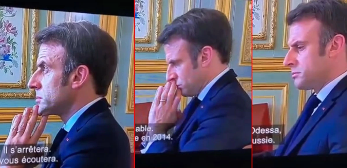 Macron'un Ukrayna'nın işgalini ilk öğrendiği anlar