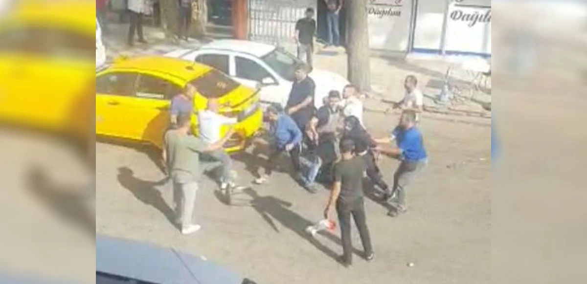 Taksiciye öldüresiye dayak! Para yok, taş var