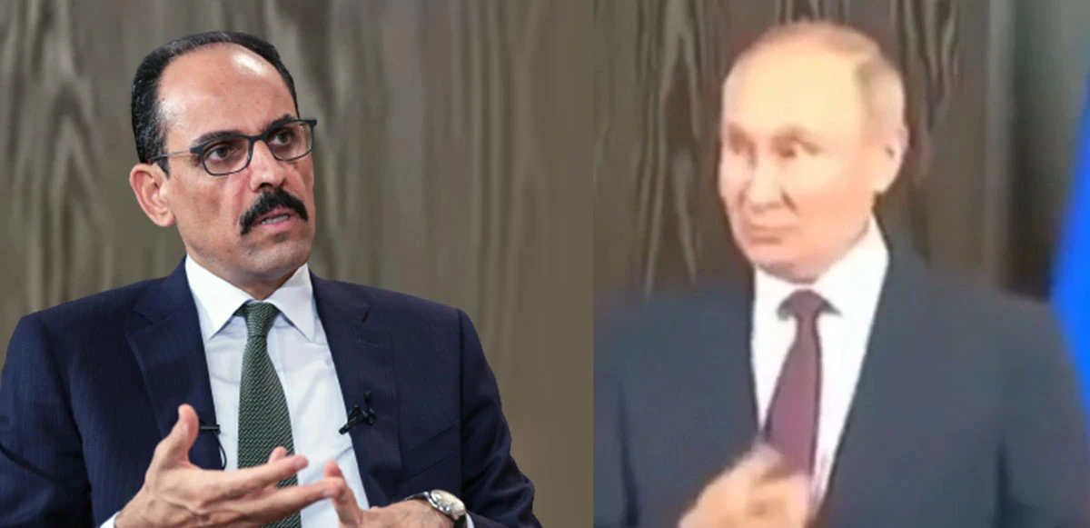 Putin, İbrahim Kalın’ın selamlaşmasını böyle taklit etti