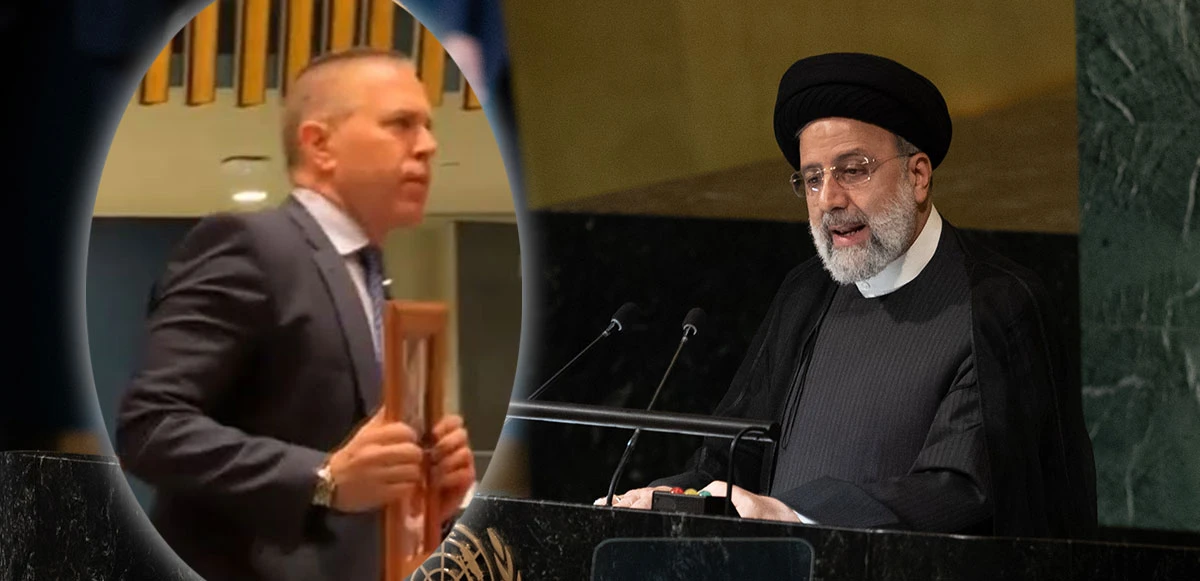 BM toplantısına damga vuran protesto! İran Cumhurbaşkanı Reisi konuşma yaparken İsrail ve Yemen temsilcileri salonu terk etti