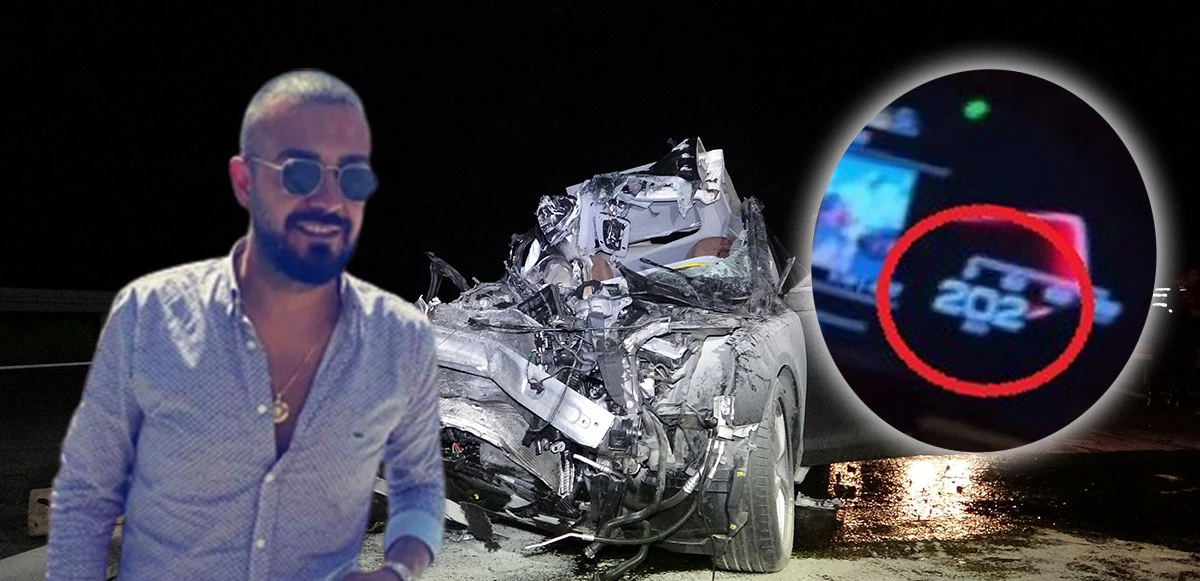 Lüks otomobili ile 202 kilometreyi aştı! Hurdaya dönen araçta hayatını kaybetti