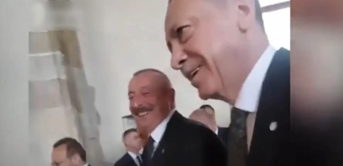 Erdoğan ile Aliyev arasında kahkaha attıran 'sorosçu' diyaloğu