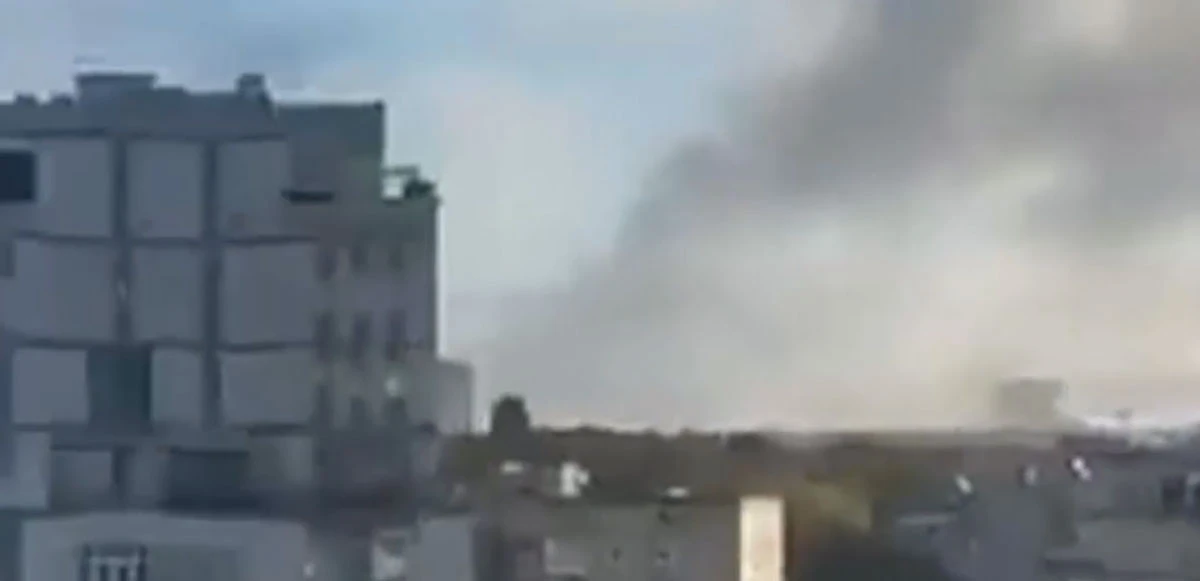 Ukrayna'nın başkenti Kiev'de peş peşe patlama