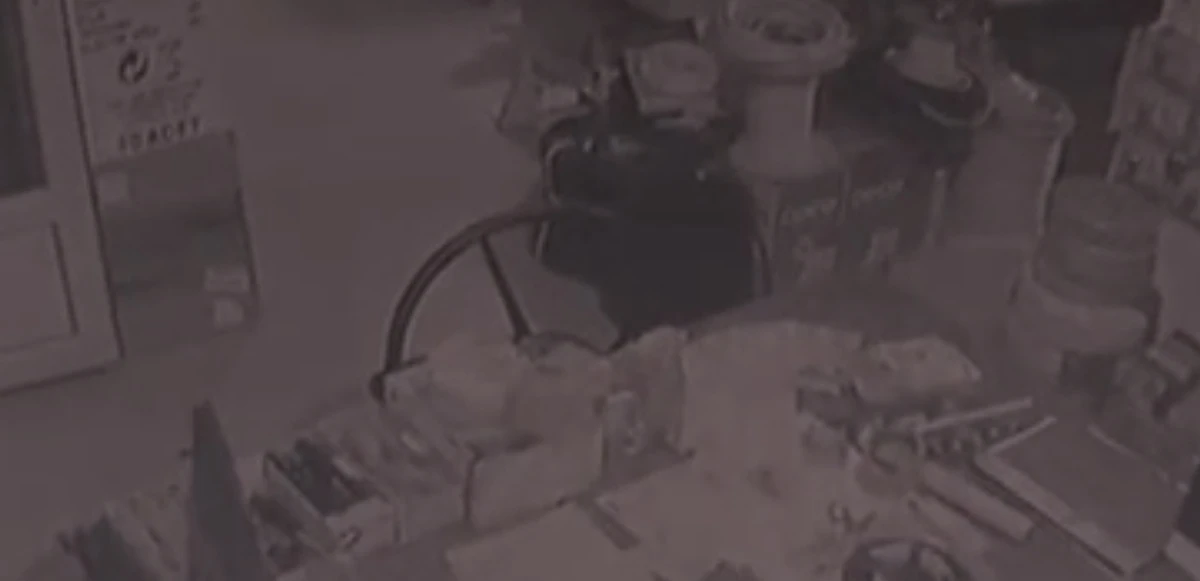 Osmaniye’deki deprem güvenlik kamerasında