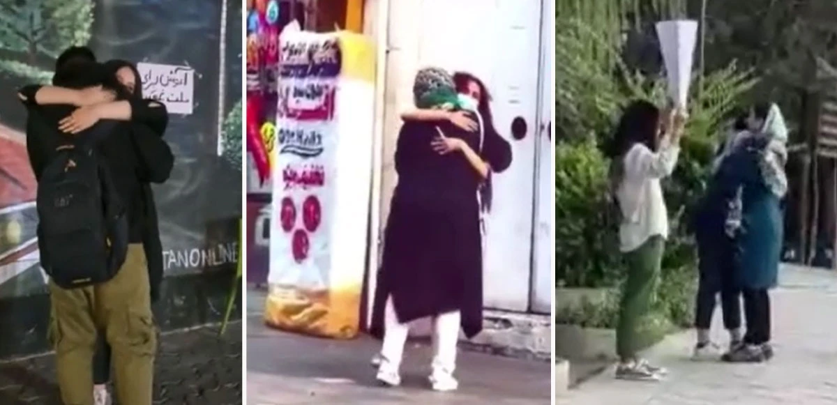 İran'ın cesur kadınları sarılarak direniyor: Acılı halk için bir kucaklama