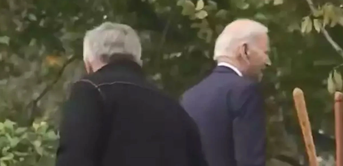 ABD Başkanı Joe Biden bu sefer Beyaz Saray’ın yolunu şaşırdı: Korumaları 'bu taraftan' diyerek yolu gösterdi