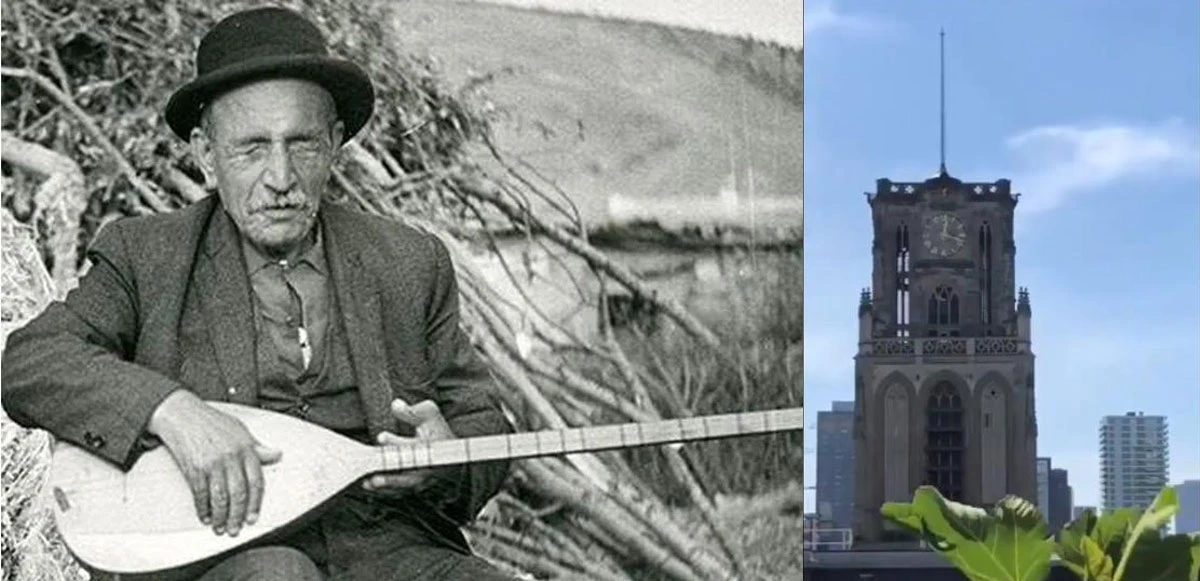 Hollanda'daki bir kilise çanları ile Aşık Veysel'in 'Uzun İnce Bir Yoldayım' eserini çaldı