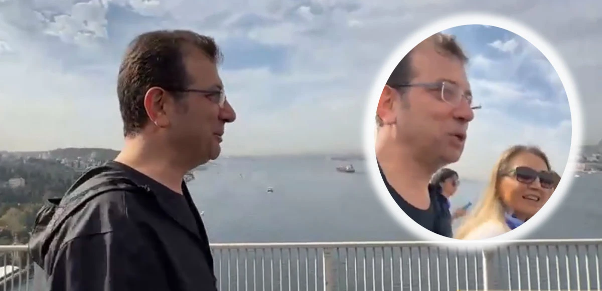 Ekrem İmamoğlu ile Dilek İmamoğlu arasında güldüren diyalog