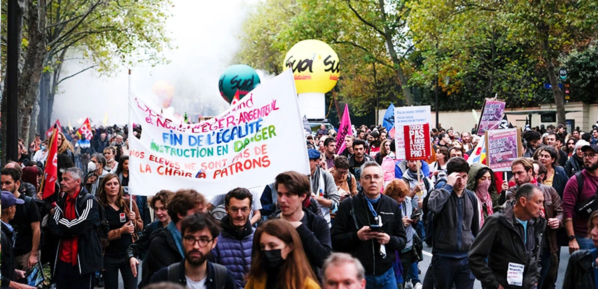 Avrupa’yı grev ve protesto ateşi sardı, hayat pahalılığı sokağa döktü