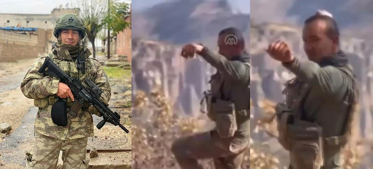 Pençe-Kilit şehidinden geriye bu görüntüler kaldı! Zeybek oynarken çekilen görüntü yürekleri burktu