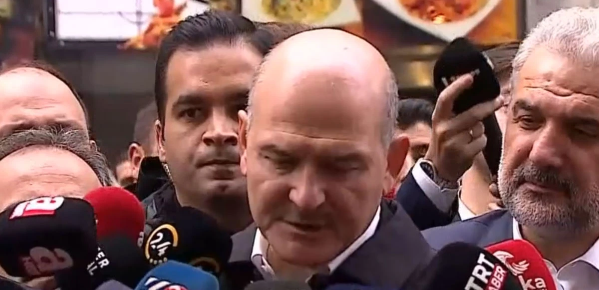 Bakan Soylu operasyonun detaylarını açıkladı: Taksim'deki terörist yakalanmasa Yunanistan'a kaçırılacaktı