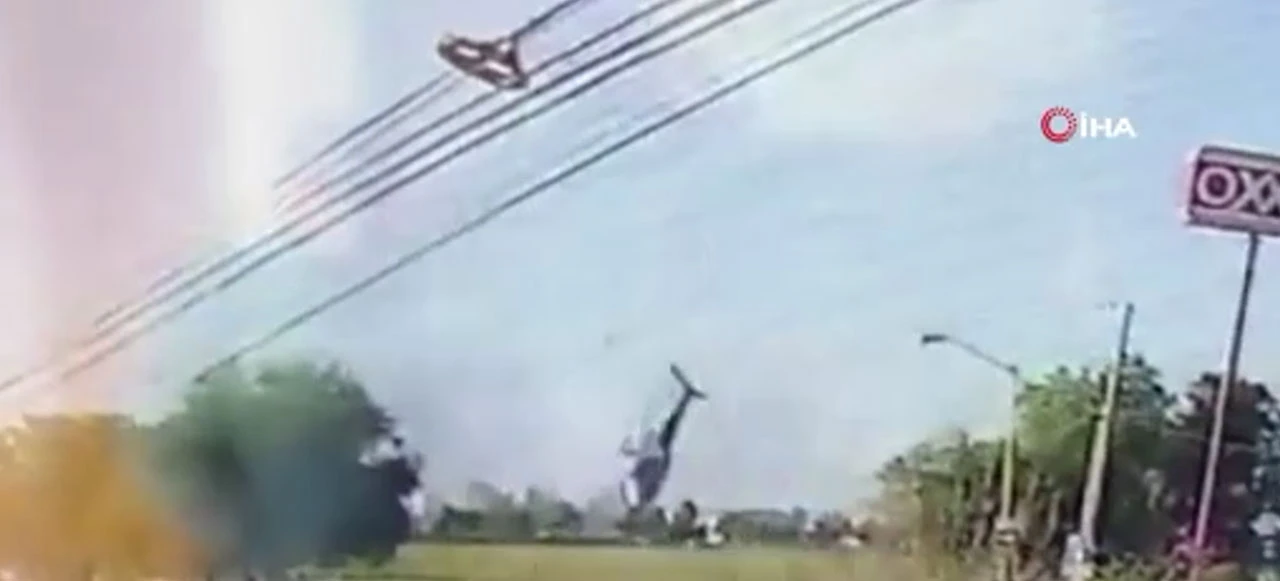 Meksika'da helikopter yere çakıldı! Bakan da dahil 5 kişi öldü