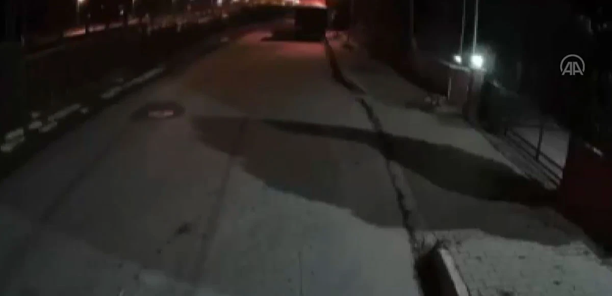 Düzce’deki depremin şiddeti böyle görüntülendi!