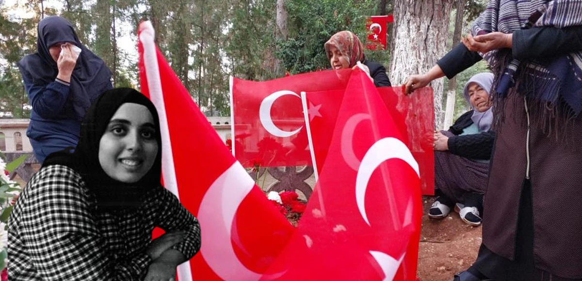 En acı Öğretmenler Günü: Şehit öğretmen Ayşenur Alkan mezarı başında anıldı
