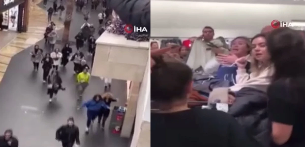 AVM'de indirim kavgası