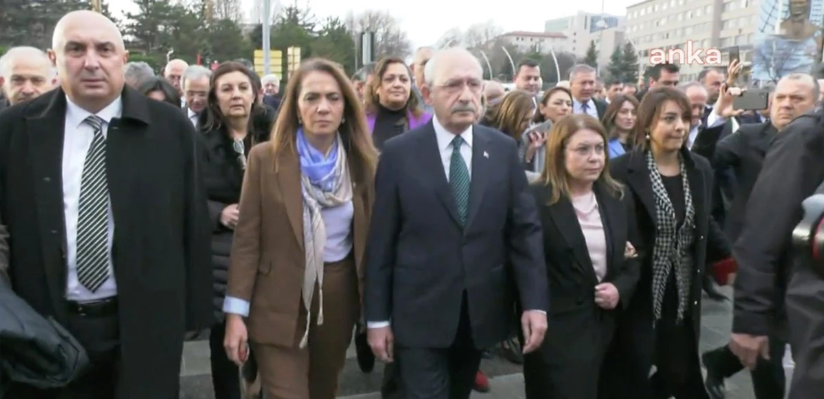 Kılıçdaroğlu Adalet Bakanlığı önünde: Bu haksızlığa dayanamıyorum