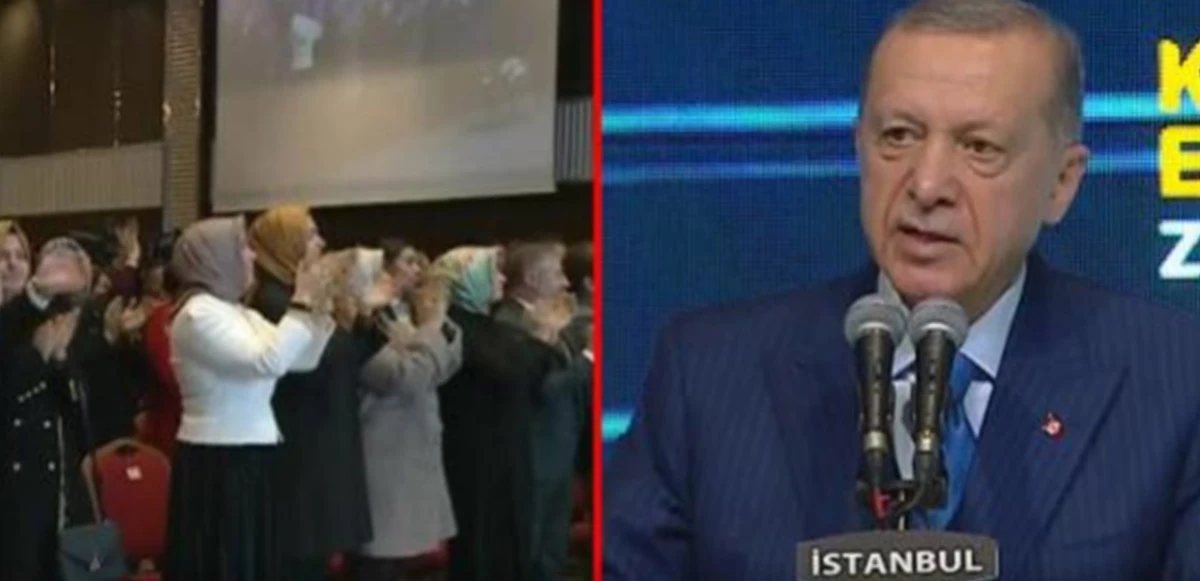 Cumhurbaşkanı Erdoğan CHP'lilere meydan okudu, salon ayakta alkışladı