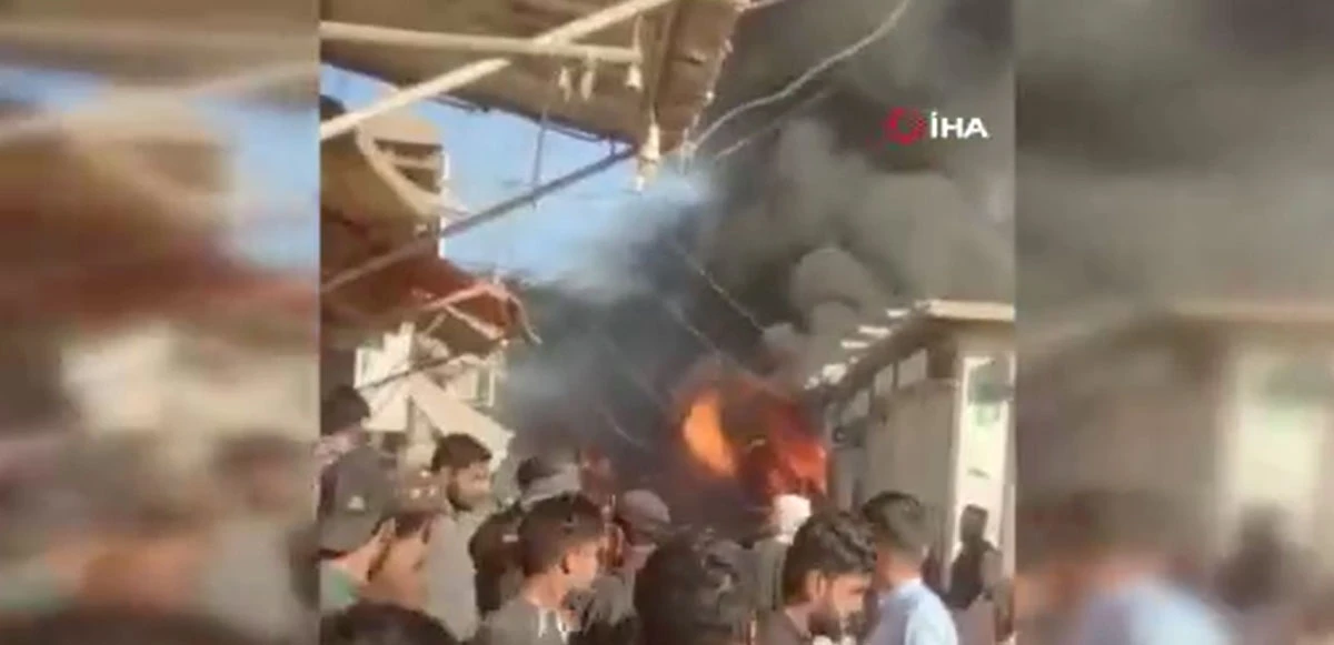 Pazarda gaz tüpü faciası: Çok sayıda ölü ve yaralı